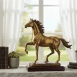 bronze horse statue