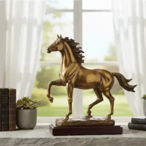 bronze horse statue