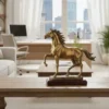 bronze horse statue