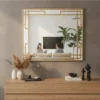 gold wall mirror
